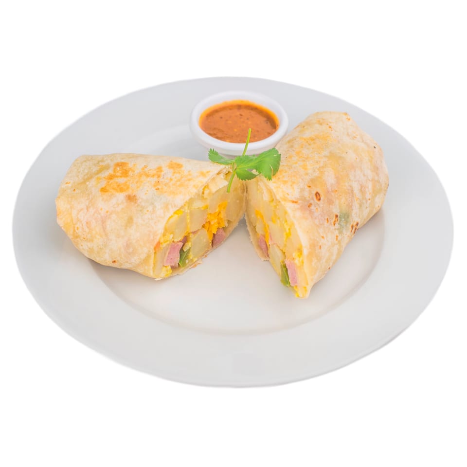 Delicious Breakfast Burrito
