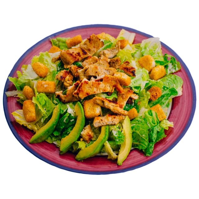 Chicken Caesar Salad.