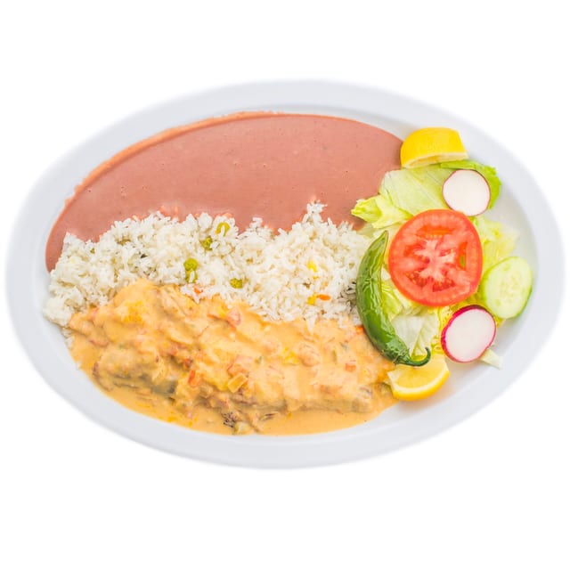 Pollo en Crema.
