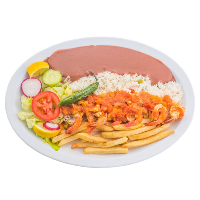 Camarones Rancheros.